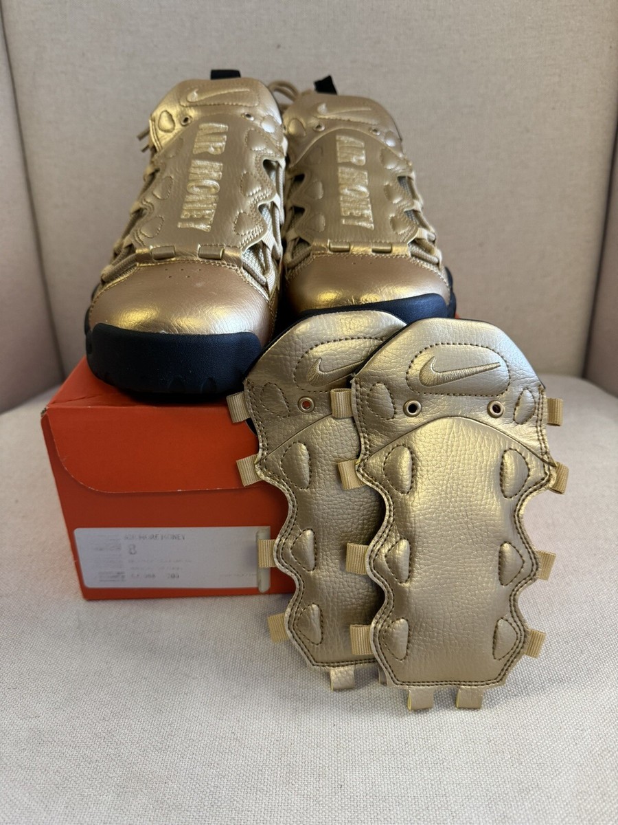 Nike New Air More Money Metallic Gold Metallic Gold New Men's Size