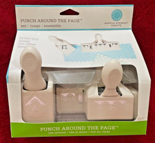 Martha Stewart "Eyelet Lace" Punches; Punch Around The Page Set; New