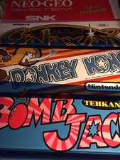 Arcade Marquee Batch Lot - 5 Marquees of Your...