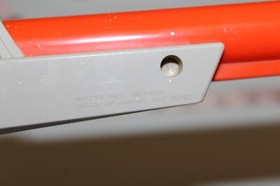 1985 Nintendo NES Zapper Orange Duck Hunt Gun Authentic NES-005 UnTested Vintage