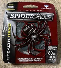 SPIDERWIRE Stealth-Braid 80LB 125YD