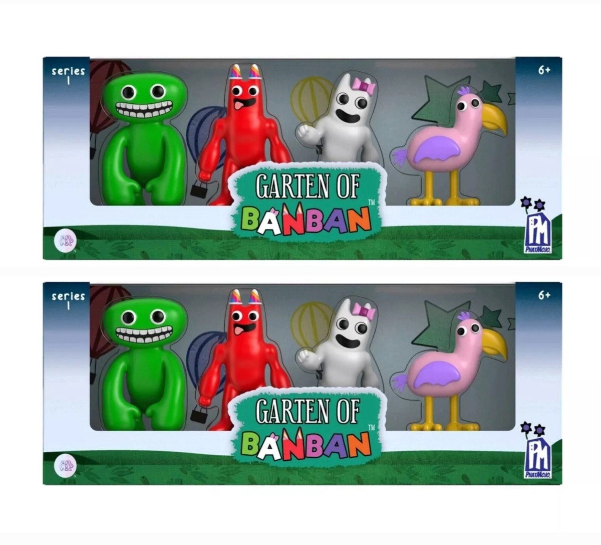 Garten of BanBan 2-Pack Collectable Mini Set: Josh, Oplia, BanBan
