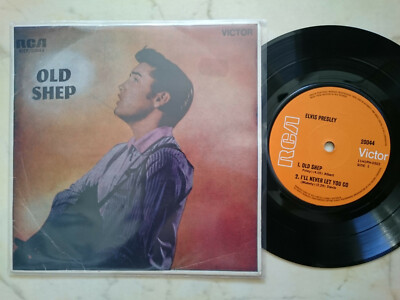 ELVIS Old Shep + 3 *RARE AUSTRALIA 4 Track EP ORANGE RCA* | eBay