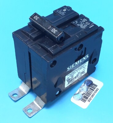 New Circuit Breaker Siemens B230 30 Amp 2 Pole 120/240V Bolt On Type BL