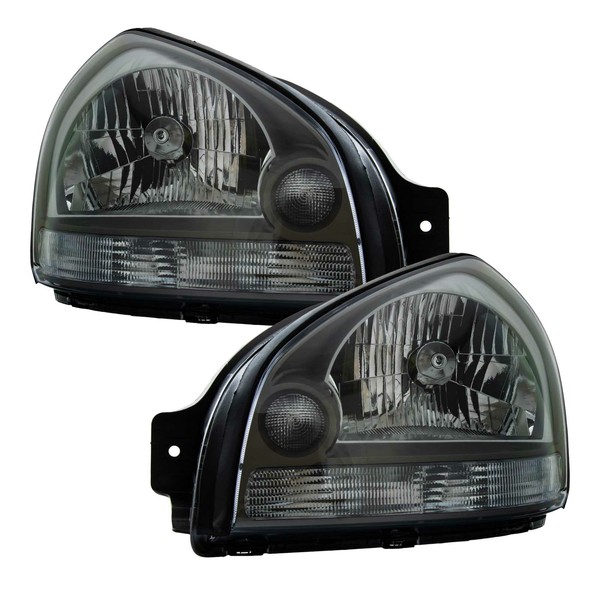 Halogen Scheinwerfer Set Links & Rechts Hauptscheinwerfer H4 FüR Hyundai Tucson-image