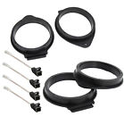 for Chevrolet Gmc Buick 6.5" Speaker Mounting Adapter Brackets&Wire Harness Plug