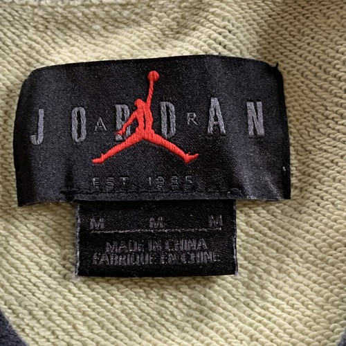 Nike Air Jordan Mens Medium Crewneck Pink Gray Pullover Sweater Sweatshirt - Picture 5 of 7