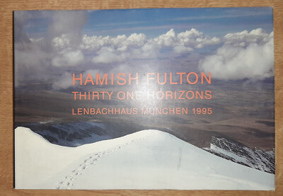 Hamish Fulton: Thirty One Horizons 1995 Fotobuch Lenbachhaus München Fotografie