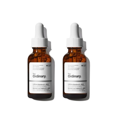 2 Pack The Ordinary Caffeine Solution 5% EGCG, 1 oz. NB