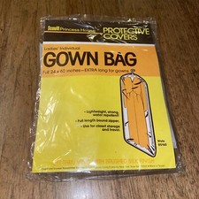 Vintage Scovill Princess House Gown Bag 24x60 See Through Vinyl Silk Finish NEW