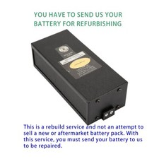 Battery rebuild for Lumedyne BMED Medium 025C Batteries rebuild