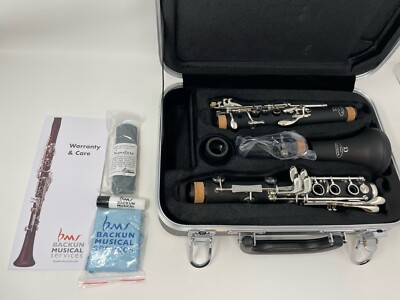 Mint Backun Alpha Clarinet w/Silver Keys  | Drescher Music