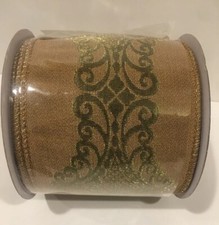 Katherine's Collection Ribbon 4" x 5 Yards Holiday 05-705322 NEW