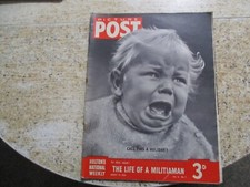 August 19th 1939, PICTURE POST, Josephine Bradley. Donald Pope, Mark Twain.