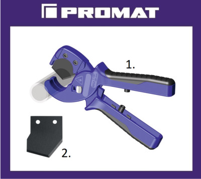 Schlauchschere für flexible Schläuche/Rohre D28mm  von PROMAT