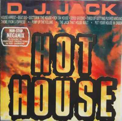D.J. Jack Hot House Vinyl Single 7inch NEAR MINT quazar