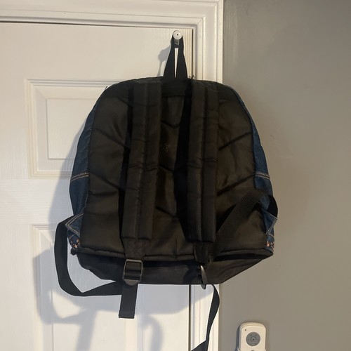 Harry Potter Vintage 2001 Backpack Denim Books Potion Zipper Y2K - Picture 5 of 7
