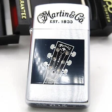 Martin & Co EST.1833 Guitar Slim Zippo Oil Lighter 1998 MIB Rare