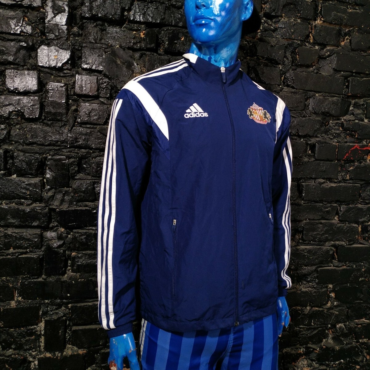 Sunderland Training Jacket With Zipped Adidas F76921 Polyester