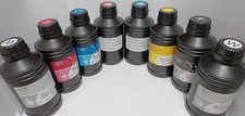 500ML Led UV Curable ink for Flatbed Printer L800 L1800 R1390 R1400 DX5 DX7 DX8