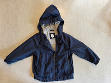 Gap Kids Blue Lightweight Jacket Windbreaker Hooded Size 2