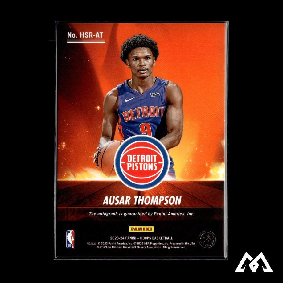 その他 Ausar Thompson Hoops Rookie Card  auto 2023 Hoops Ausar Thompson Hot Signatures Rookie Auto RC