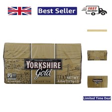 Yorkshire Gold English Breakfast Tea - 40 High-Caffeine Teabags for a Bold Brew