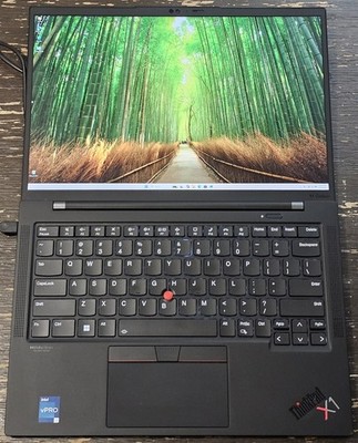 Windowsノート本体 ThinkPad X1 Carbon Gen10 i7-12th 32GB 1T Lenovo Thinkpad X1 Carbon Gen 10 Intel Core i7 32GB 1TB w/Webcam