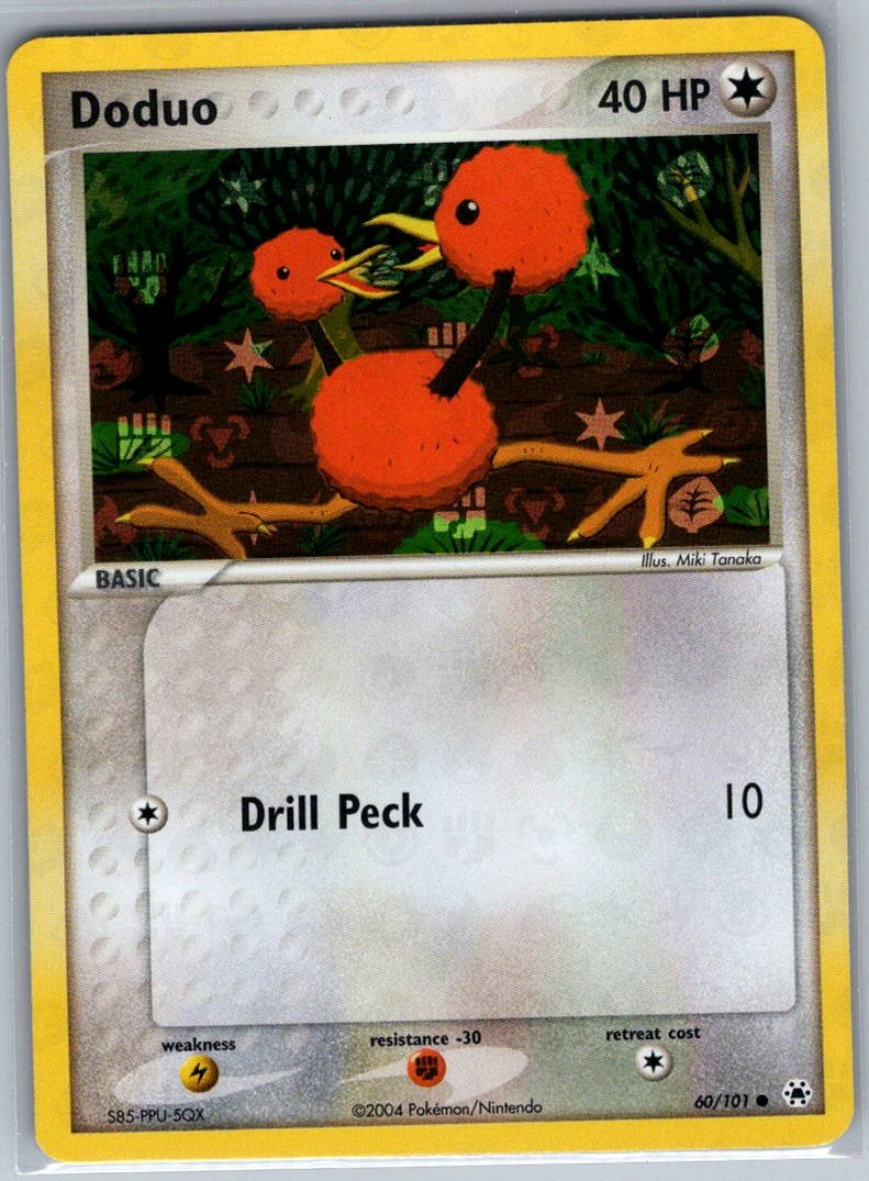 Doduo 60/101 Reverse Holo Hidden Legends - Pokemon Card - NM