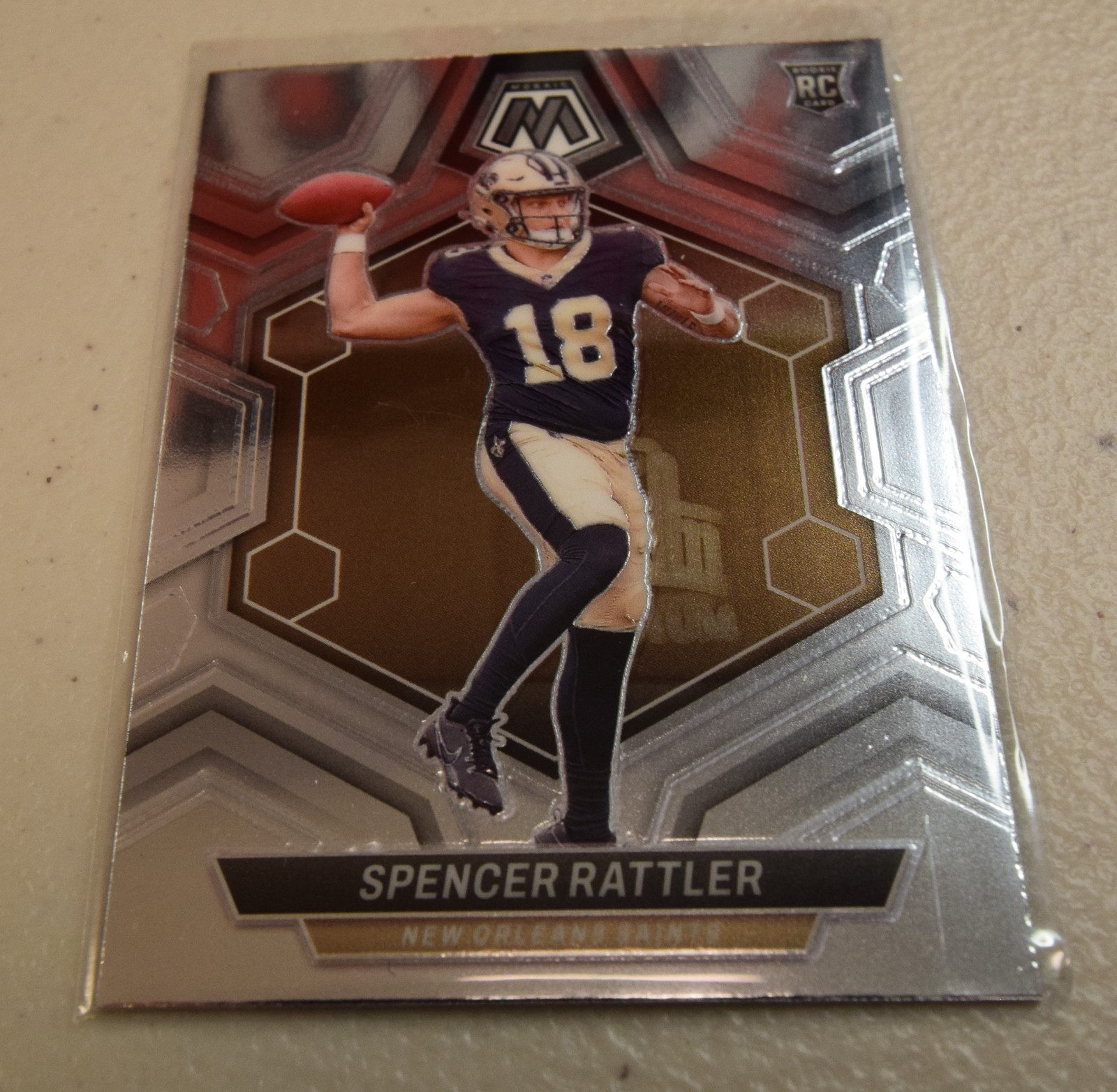 2024 Panini Mosaic #393 Spencer Rattler Silver