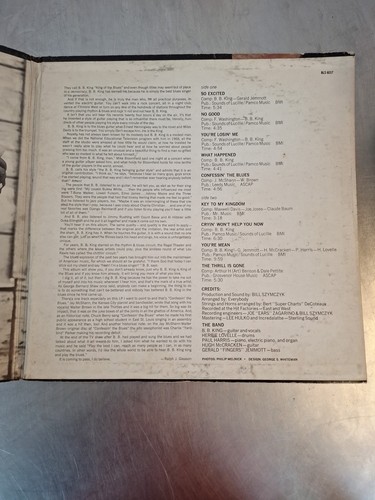 B.B. King Completely Well - Vinyl LP *MCA-27009* Blues Guitar - Picture 5 of 10