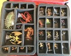 Icons Of The Realms 56 Miniatures Lot w/ Feldherr Bag Dungeons Dragons Pit Fiend