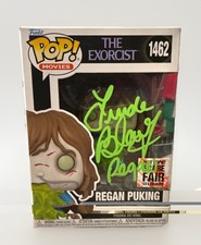 LINDA BLAIR signed (THE EXORCIST) #1462 Regan Puking Funko Pop JSA CI94601