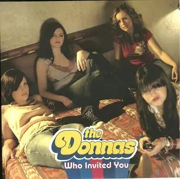 The Donnas Who Invited You Vinyl Single 7inch NEAR MINT Atlantic