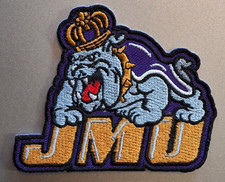 JMU EMBROIDERED IRON ON PATCH 3"X2.5"