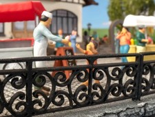 NOCH Garde-corps en fer forgé Laser-Cut - HO 1/87 - NOCH 14209