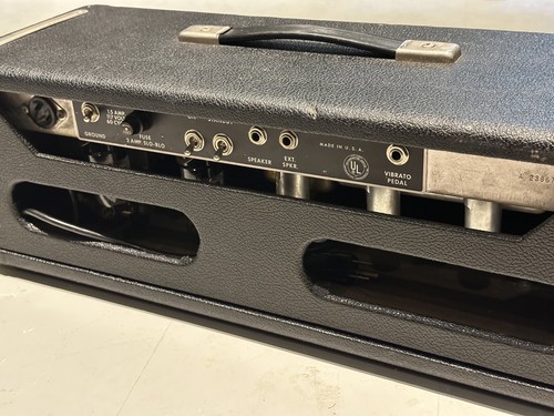 1967 Fender Bandmaster Guitar Amp Head - serviced, new tubes, free shipping! - Picture 4 of 8