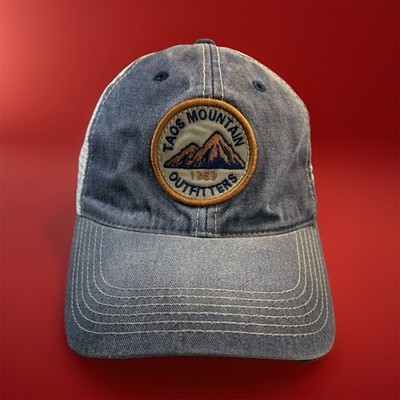 TMO Circle Patch Trucker Hat Mesh Back Cap Taos Mountain OutfittersAdjustable