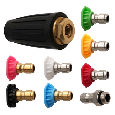 #ad #ad 4000 PSI Rotating Turbo Nozzle Pressure Washer 360° Aluminum 8 Pack Kit $20.60