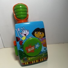 Dora The Explorer Vintage 2002 Portable Cassette Player With Handle/Microphone