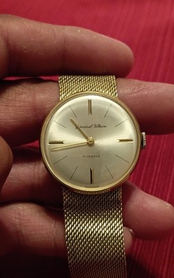 Germinal Voltaire Men's Vintage Swiss Mechanical Wind Watch 17 Jewels 110 Y Runs