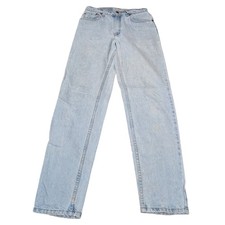 Vintage 550 Levi's Jeans Women 9 Long Light Wash Relaxed Fit Tapered Leg 90s USA