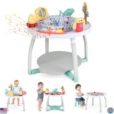 5 in 1 Baby Activity Center Jumper Bouncer with Toys Lights Music 6-36 Months