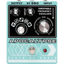 DEATH BY AUDIO Apocalypse Fuzz Effects Pedal Pale Green