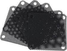 6PCS PC Dust Filter, 50X50Mm PVC Computer Case Cooler Dustproof Mesh Cover Fan G