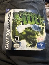 The Incredible Hulk - Game Boy Advance BRAND NEW SEALED MINT!! SAME DAY SHIP GBA