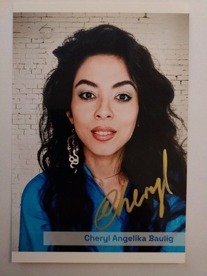 Cheryl Angelika Baulig Autogramm Signiert Foto