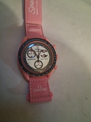 Swatch x OMEGA BIOCERAMIC MoonSwatch Mission to The Pink Moonphase  No Box