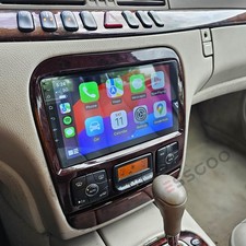 F&uuml;r Mercedes Benz S Klasse W220 1998-2005 Android 15 Autoradio GPS 128G DAB+ NAV