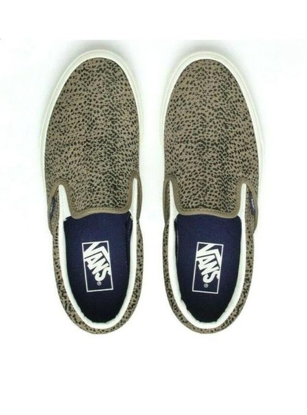 Women Vans Loafers Brown Leather 39